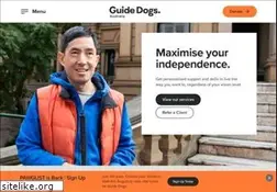 Sites similar to guidedogsaustralia.com