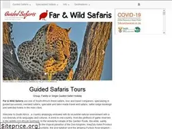 Sites similar to guidedsafaris.co.za