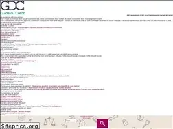 Sites similar to guideducredit.com