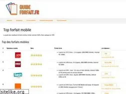 Sites similar to guideforfait.fr