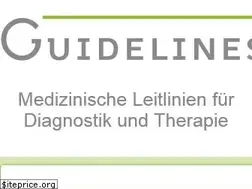 Sites similar to guidelines.ch