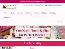 Sites similar to guidelines4quilting.com