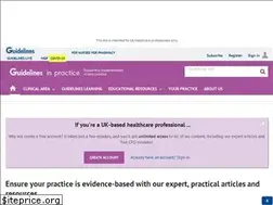 Sites similar to guidelinesinpractice.co.uk