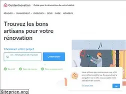 Sites similar to guiderenovation.net