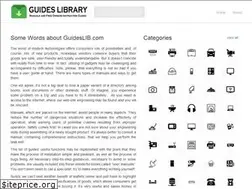 Sites similar to guideslib.com