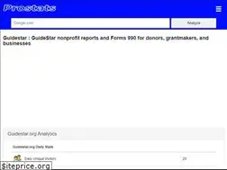Sites similar to guidestar.org.prostats.org