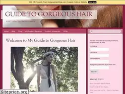 Sites similar to guidetogorgeoushair.com