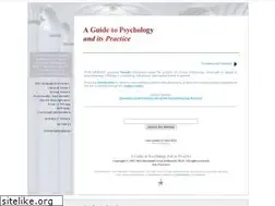 Sites similar to guidetopsychology.com