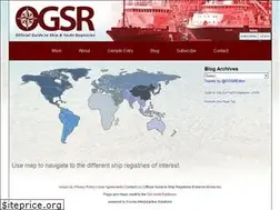 Sites similar to guidetoshipregistries.com