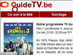 Sites similar to guidetv.be