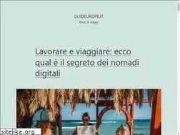 Sites similar to guideurope.it