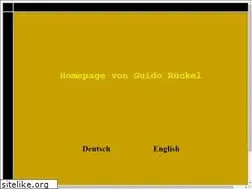 Sites similar to guidorueckel.de