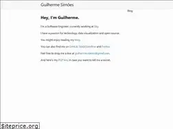 Sites similar to guilhermesimoes.github.io