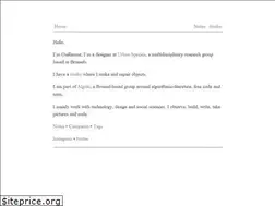 Sites similar to guillaumeslizewicz.com