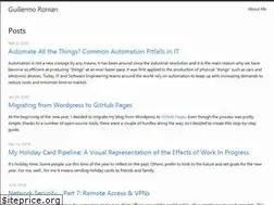 Sites similar to guillermo-roman.com
