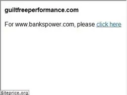 Sites similar to guiltfreeperformance.com