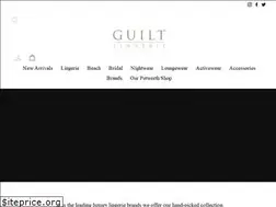 Sites similar to guiltlingerie.com