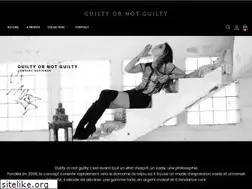 Sites similar to guiltyornotguilty.net