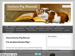 Sites similar to guineapigmanual.com