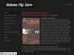 Sites similar to guineapigzero.com