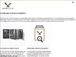 Sites similar to guitar-compare.com