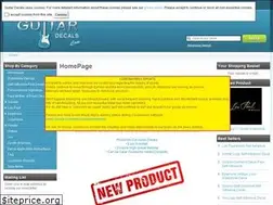 Sites similar to guitar-decals.com