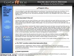 Sites similar to guitar-fxbox.com