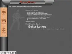 Sites similar to guitar-letter.de