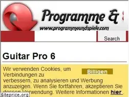 Sites similar to guitar-pro.programmeundspiele.com
