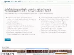 Sites similar to guitaralchemist.com
