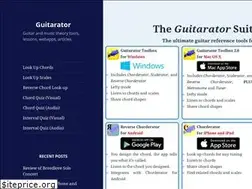 Sites similar to guitarator.com