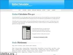 Sites similar to guitarcalculator.com