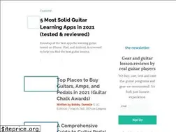 Sites similar to guitarchalk.com