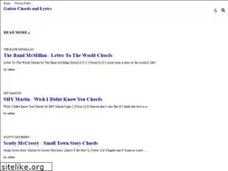 Sites similar to guitarchords-lyrics.blogspot.com