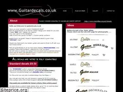 Sites similar to guitardecals.co.uk