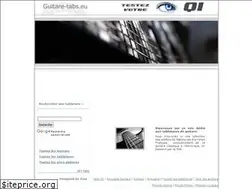 Sites similar to guitare-tabs.eu