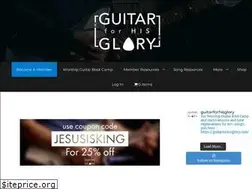 Sites similar to guitarforhisglory.com
