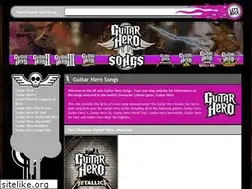 Sites similar to guitarherosongs.co.uk