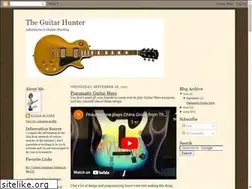 Sites similar to guitarhunter.blogspot.com