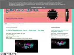 Sites similar to guitarindia.blogspot.com
