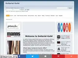 Sites similar to guitaristguild.com