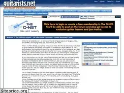 Sites similar to guitarists.net