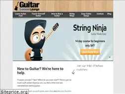 Sites similar to guitarlessonlounge.com