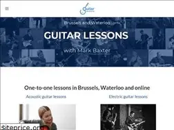 Sites similar to guitarlessons.be