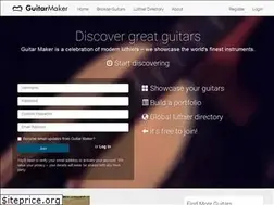 Sites similar to guitarmaker.com