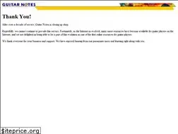 Sites similar to guitarnotes.com