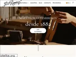 Sites similar to guitarrasramirez.com