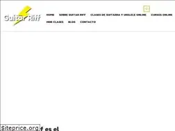 Sites similar to guitarriff.es