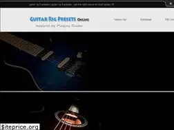 Sites similar to guitarrigpresets.com