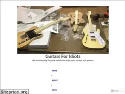 Sites similar to guitarsforidiots.com